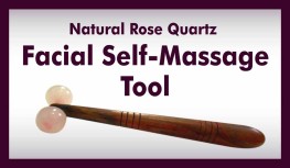 Natural Rose Quartz Facial Massage